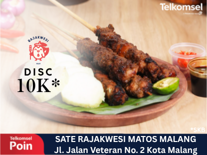 Sate Ayam Rajakwesi Cabang Matos