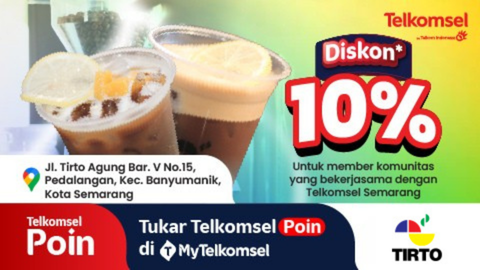 Diskon 10% khusus Community