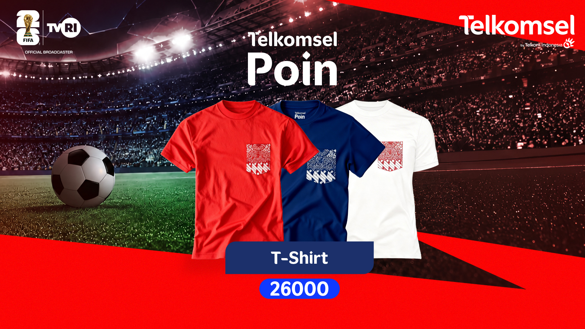 T-Shirt Telkomsel Poin